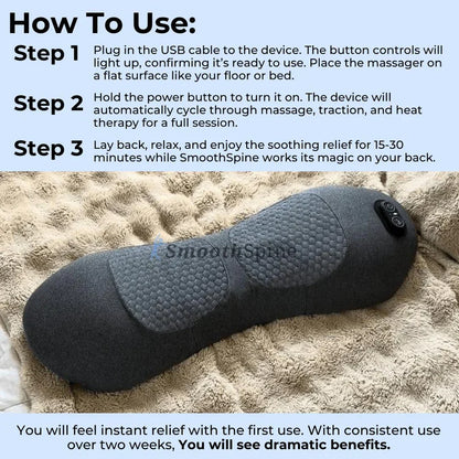 SmoothSpineRelief - Triple Fusion Massager